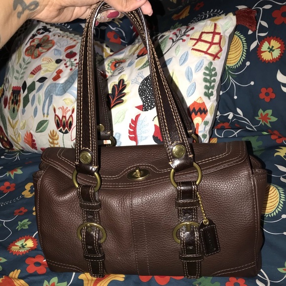 Authentic Coach Brown Leather Satchel 💼 - Picture 6 of 6